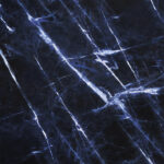 Panel Linea Light Sodalite - Marmo Blu Scuro con Venature Retroilluminate