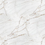 Panel Linea Light Statuario Glossy - Marmo Lucido con Venature Marroni