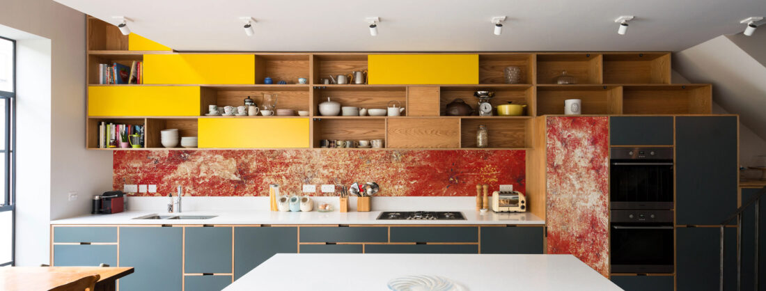 Panel Linea Light Red Light - Fiori Rossi Retroilluminati