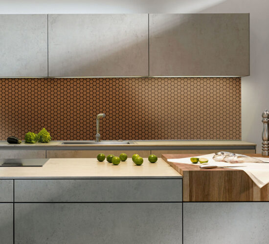 "Beehive" - Pannelli Linea Materic per cucine moderne
