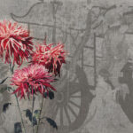 Tavola "Eastern Flower" - Illustrazione giapponese raffinata di Muraia Studio