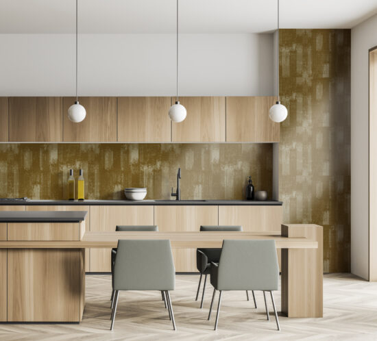 Render "Abstract Buildings" - Pannelli Linea Materic per cucine moderne