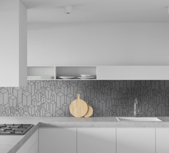 "Barrio" - Pannelli Linea Materic per cucine moderne