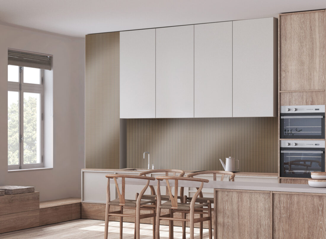 "Millerighe" - Pannelli decorativi per cucine contemporanee