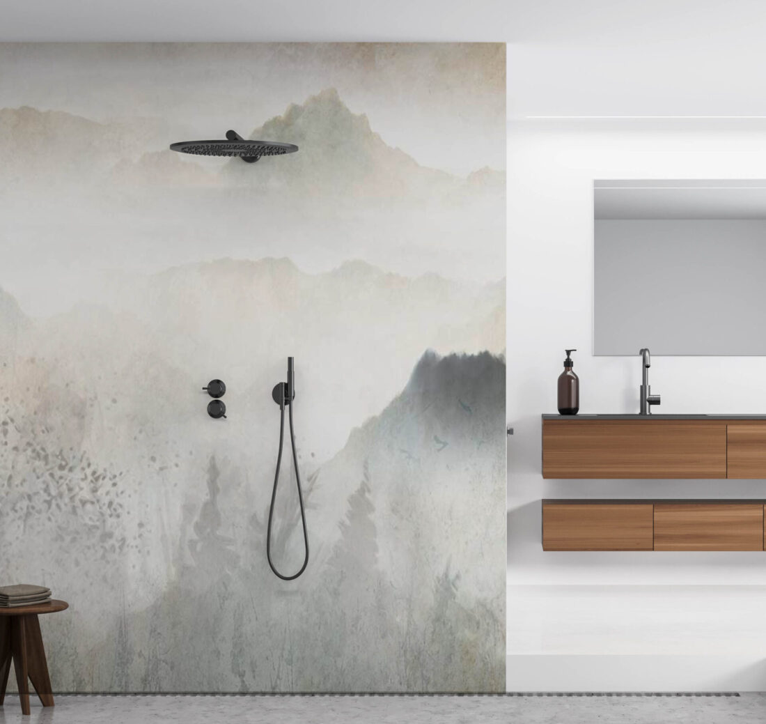 Panel North in Bagno - Design Montano Raffinato e Elegante