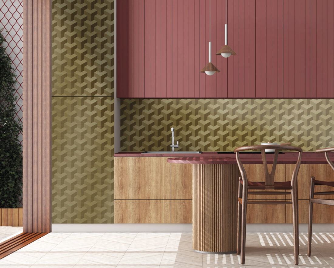 "Stairway" - Pannelli decorativi 3D per cucina e mobili