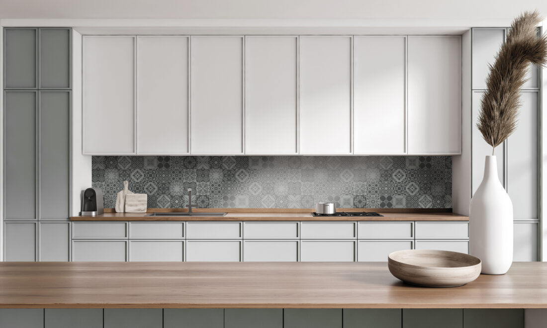 Render "Tiles" - Paraschizzi decorativi per cucina moderna