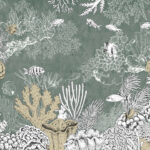 Tavola "Secret Sea" - Design sottomarino elegante con dettagli grafici raffinati