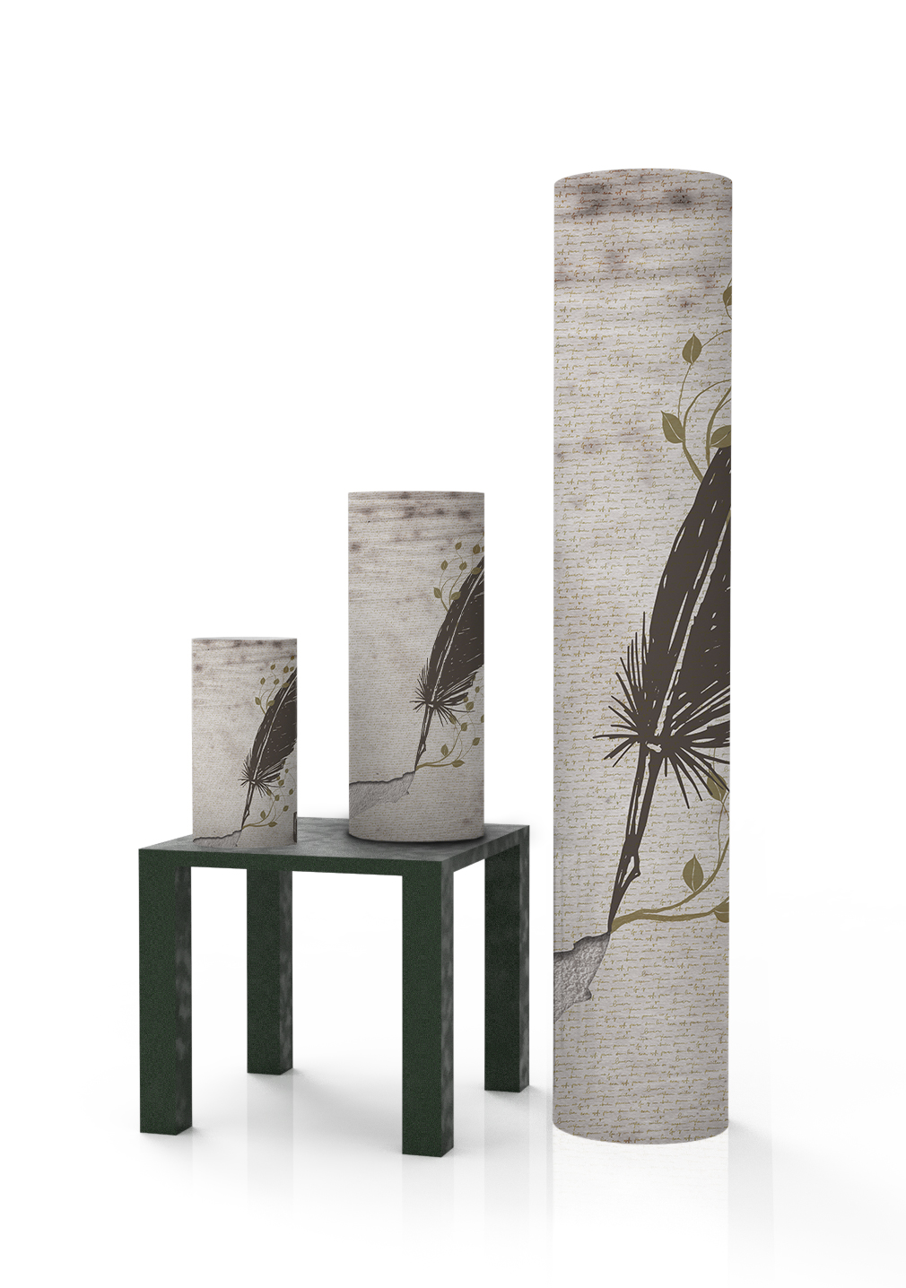 Lampada Katlà Scripts - Design Tipografico Raffinato per i Tuoi Spazi