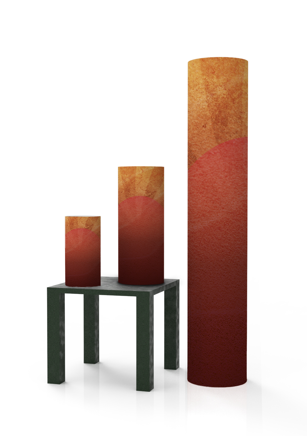 Lampade Katlà Tramonto Rosso - Eleganza e Atmosfera Calda