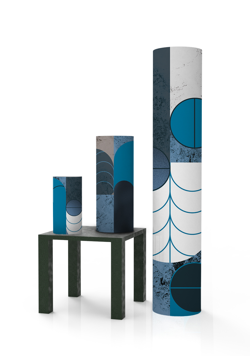 Lampade Katla Geometric Abstract - Design Moderno e Illuminazione Elegante