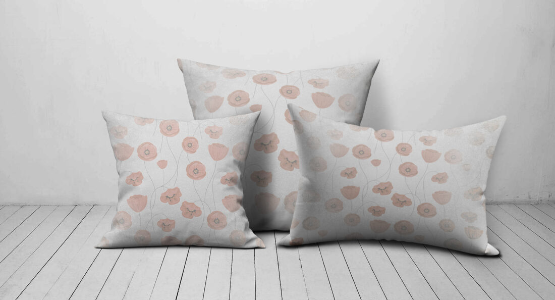 Cuscino Cugè Poppies MB267PH - Eleganza e Comfort per la Tua Casa