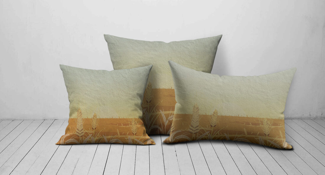 Cuscini Cugè Wheat Ear - Comfort e Design Naturale per la Tua Casa