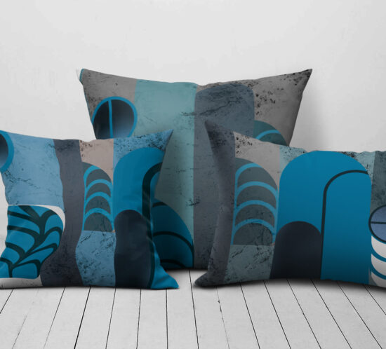 Cuscini Cugè Geometric Abstract - Eleganza e Arte per la Tua Casa