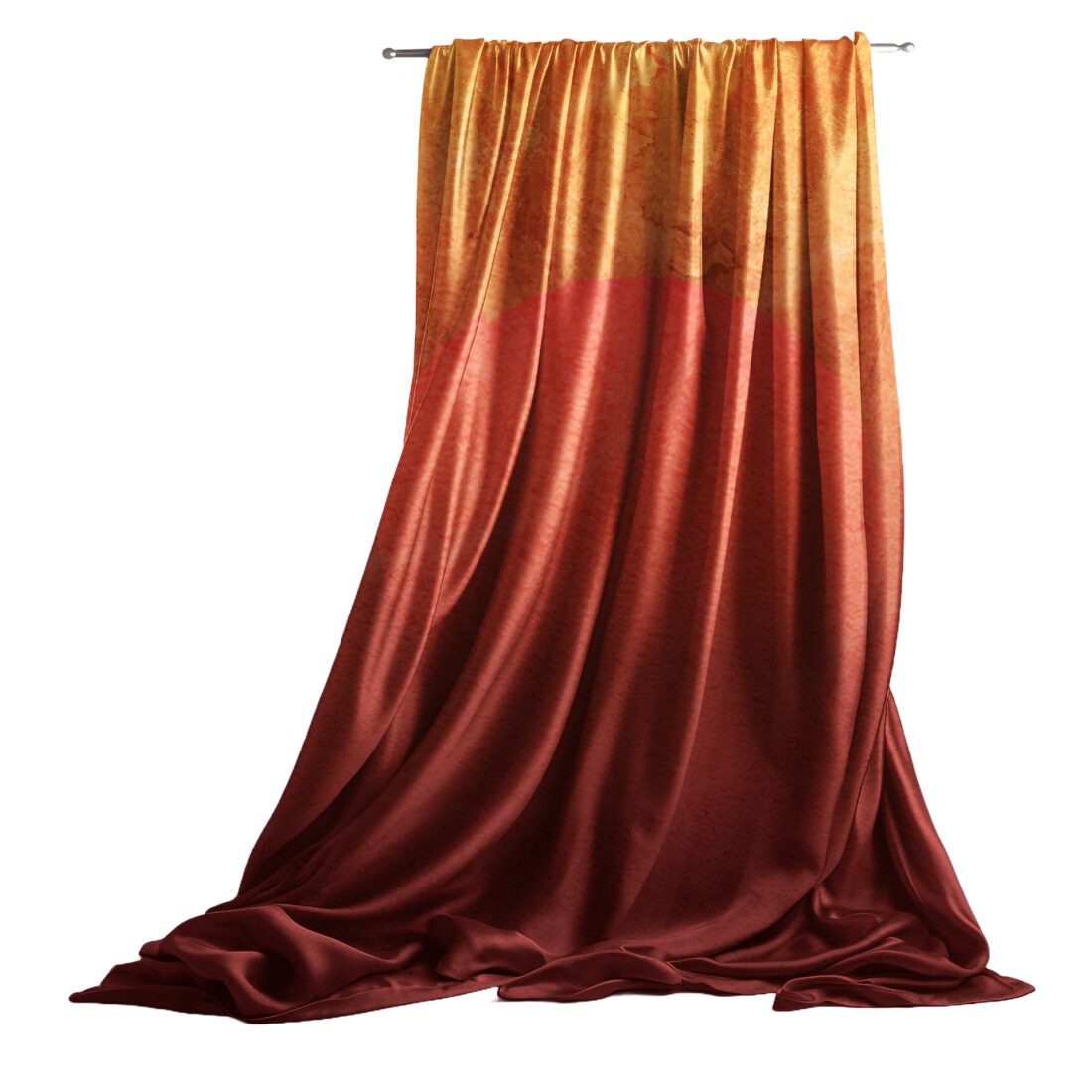 Tendaggi Muraia Tramonto Rosso – Calore ed Eleganza per i Tuoi Spazi