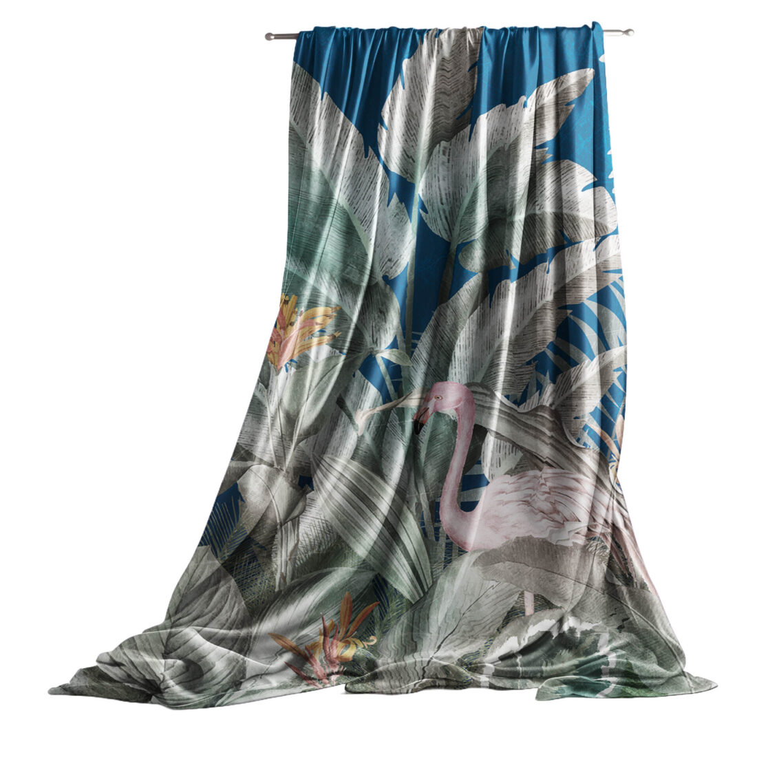 Tendaggi Muraia Indigo Garden – Stile Floreale Raffinato