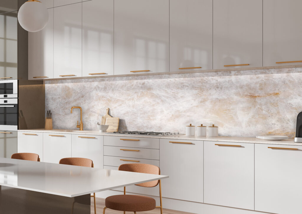 Render Panel Natural Amber Light